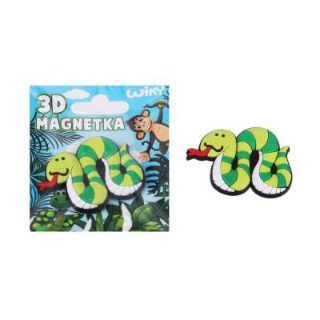 Obrázek z 3D magnet - had 